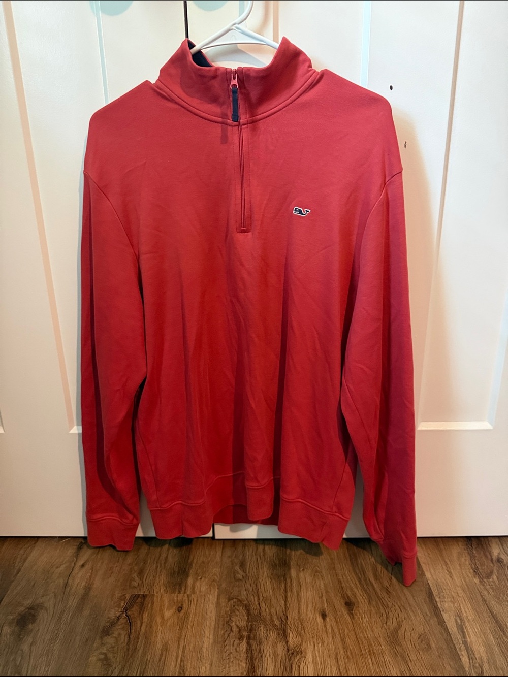 Vineyard Vines Men’s Coral Quarter Zip